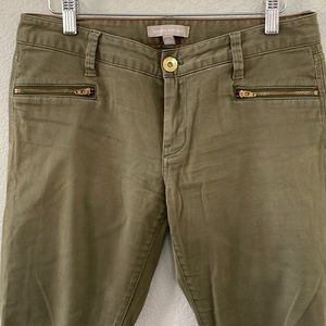 Banana Republic olive green pants. Size 27.